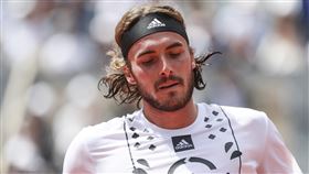 ▲西西帕斯（Stefanos Tsitsipas）止步法網16強，坦承對自己感到失望。（圖／美聯社／達志影像）