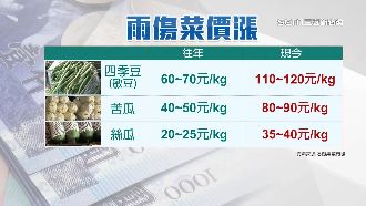 四季豆每公斤漲破百元！自助餐不敢賣