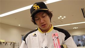 ▲軟銀鷹柳田悠岐。（資料照／取自軟銀鷹FB）