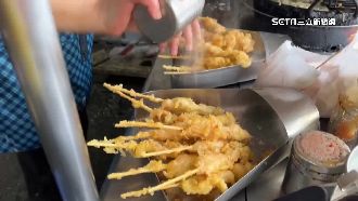 抗漲！老闆太佛系了　炸雞肉串10元