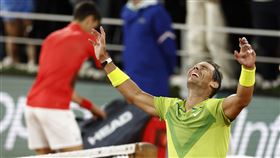 納達爾力克喬科維奇15度晉4強（圖／路透社／達志影像）