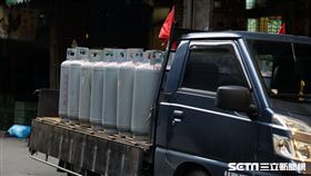 桶裝瓦斯(記者陳弋攝影)
