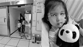 6歲腦癌女童「確診時間」報錯　爸含淚求救：耽誤治療時機（圖／翻攝咪咪與小搗蛋臉書）