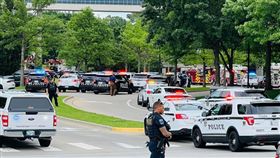 美國奧克拉荷馬州杜爾沙一間醫院院區1日發生槍擊事件。（圖／翻攝自facebook.com/tulsapolice）
