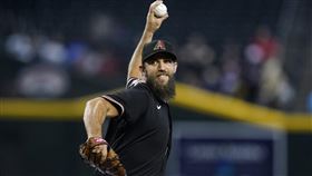 ▲邦加納（Madison Bumgarner）6局失2分悲情吞敗。（圖／美聯社／達志影像）