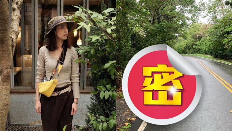 野生陳庭妮跑山路遭拍　背面挖空辣爆