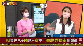 林楚茵質疑中國第一季GDP成長率4.8%