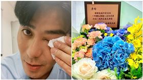 郭彥均收醫護送花！一看小卡「搭電梯飆淚」：真的好謝謝你 IG