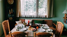 聚餐、晚餐。（示意圖／翻攝自Pexels）