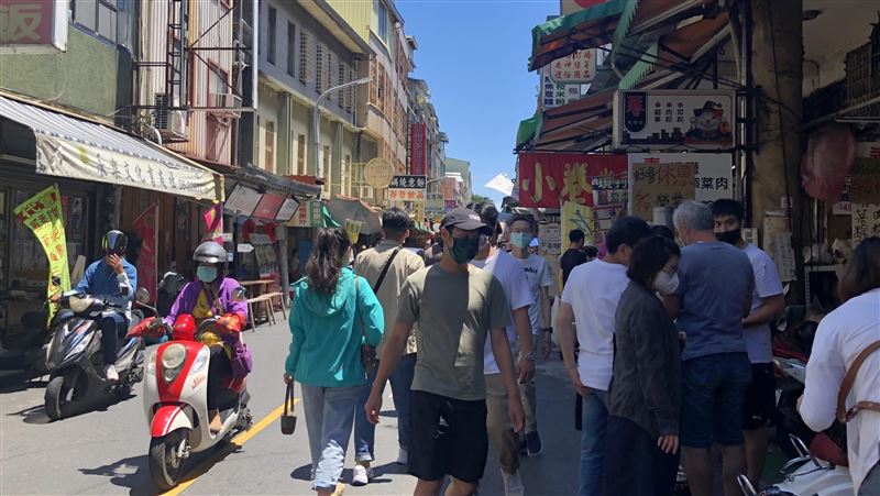 不想浪費端午假期　台南景點湧人潮