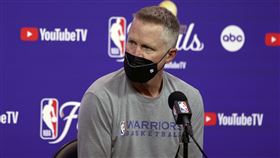 ▲勇士總教練柯爾（Steve Kerr）。（圖／美聯社／達志影像）