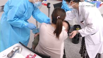 7大型兒苗接種站打氣旺　畫面曝光