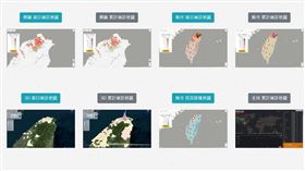 國研院疫情地圖　一眼掌握各縣市現況（圖／翻攝自國研院疫情地圖官網）