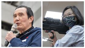 馬英九、蔡英文(組合圖)