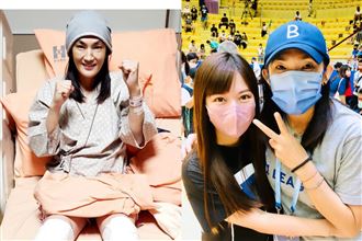 錢薇娟開刀後現身了　蔡尚樺曬照狂讚