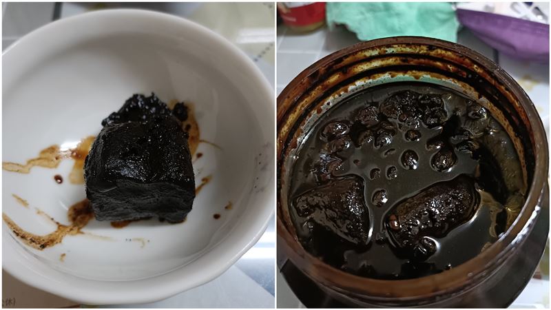 豆腐乳放桌下3年變黑！網讚極品別丟