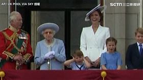 英國女王 路易王子 表情包
AP/ UK POOL VIA SKY授權