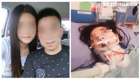 台中陳姓女子騎機車在龍井區遭廂型車撞傷昏迷，車上6人竟都是逃逸移工。（圖／翻攝畫面）