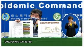 針對染疫死亡限制「24小時內要火化」爭議，陳時中秀公文稱從來沒變，儘速但未訂時間。（圖／翻攝自指揮中心疫情記者會直播）