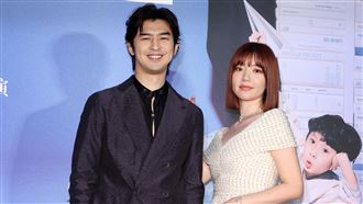 郭雪芙深V美胸助陣新劇　記者會鬥他