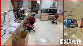 顏寬恒爆料「專責病房塑膠布當防護」　台中榮總：不實訊息，圖／翻攝自顏寬恒臉書