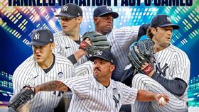 ▲洋基先發投手群過去6戰僅失4分。（圖／翻攝自洋基推特）