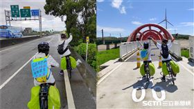 單親媽帶2兒環島／莊小姐授權提供