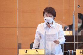 盧秀燕市議會備詢