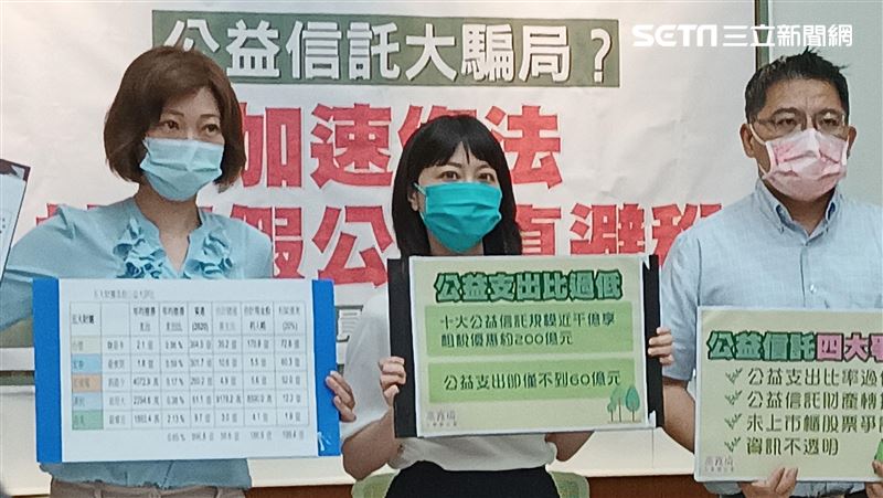 公益信託假公益真避稅？高嘉瑜促修法