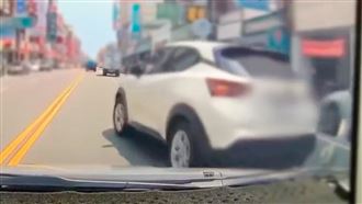 台南白車鬼切飄移　駕駛慘吃2單送辦