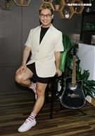 那那大師三立新聞網專訪。（記者邱榮吉/攝影）