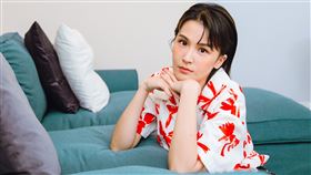 曾沛慈三立新聞網專訪。 （圖／記者楊澍攝影）