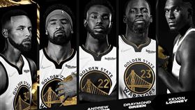 NBA總冠軍▲威金斯是中國運動品牌「匹克」的代言人。（圖／翻攝自勇士隊推特）

