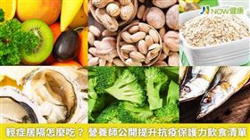 ▲採取抗氧化和抗發炎的飲食模式，再搭配5大關鍵營養素補充，以幫助增加自體免疫力，對抗體內新冠病毒，加速身體恢復健康。（圖／NOW健康製作；圖片來源／ingimage）