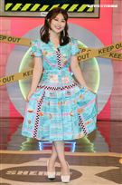 焦凡凡主持新節目「王牌諜對諜」。（記者邱榮吉/攝影）