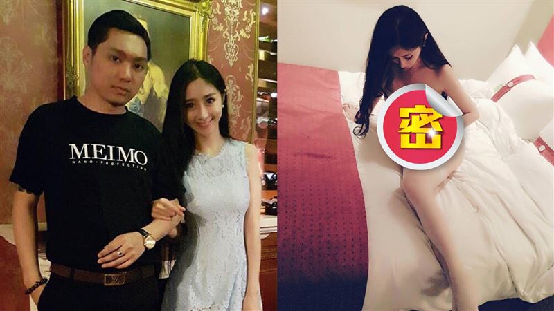 連千毅曝娜美妻床照　一塊布辣洩身材