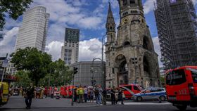 德國發生一起汽車衝撞人群的事件。（圖／美聯社／達志影像）