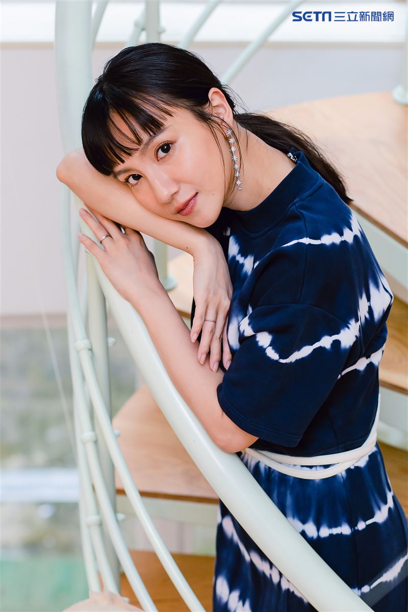 張寗三立新聞網專訪。 （圖／記者楊澍攝影）