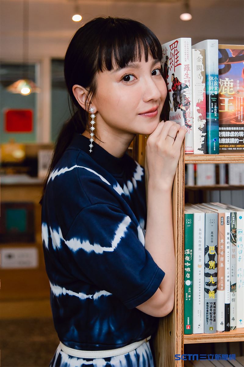 張寗三立新聞網專訪。 （圖／記者楊澍攝影）