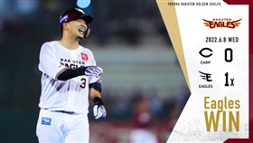 ▲淺村榮斗10局下擊出再見安打。（圖／取自東北樂天FB）