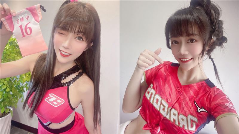 啦啦隊女神火爆上圍　春光外洩網嗨翻