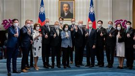 蔡英文、斯洛伐克訪團（圖／總統府提供）