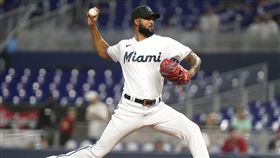 ▲邁阿密馬林魚強投Sandy Alcantara。（圖／美聯社／達志影像）