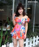 邱琦雯三立新聞網專訪。（記者邱榮吉/攝影）