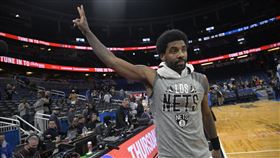 ▲厄文（Kyrie Irving）休賽記的動向令人注目。（圖／美聯社／達志影像）