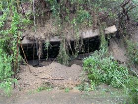 雨一直下！苗栗造橋大面積走山畫面曝（圖／翻攝畫面）