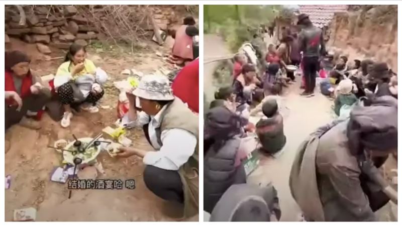 四川蹲泥地吃婚宴　習近平訪前被下架