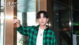 陳庭妮和施名帥一同出席《愛情發生在三天後》線上記者會。（圖／八大提供）