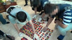 花蓮縣警察局為貫徹政府宣示之反毒政策，針對轄內毒品犯罪積極掃蕩查緝，並將緝毒工作列為重要的治安工作目標。
圖／花蓮縣警局提供