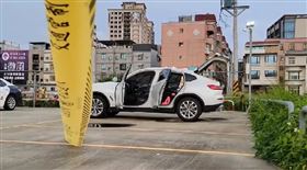 桃園高鐵站,命案,夫妻,ＢＭＷ（圖／翻攝畫面）